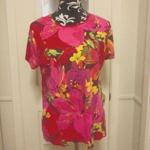 Croft and Barrow Scoop Neck Tee ❤